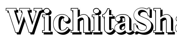 шрифт WichitaShadow Bold, бесплатный шрифт WichitaShadow Bold, предварительный просмотр шрифта WichitaShadow Bold