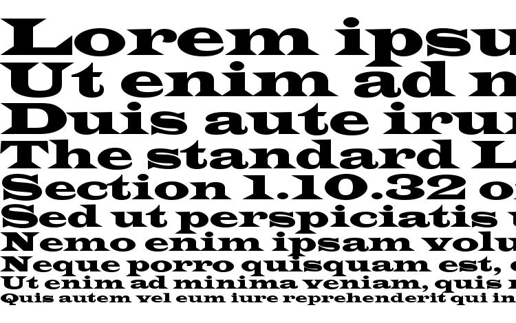 specimens Wide Latin font, sample Wide Latin font, an example of writing Wide Latin font, review Wide Latin font, preview Wide Latin font, Wide Latin font