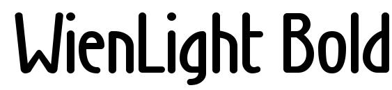 WienLight Bold font, free WienLight Bold font, preview WienLight Bold font