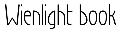 Wienlight book font, free Wienlight book font, preview Wienlight book font
