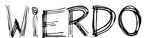 Wierdo Font, Handwriting Fonts