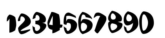 Wierdowp Font, Number Fonts