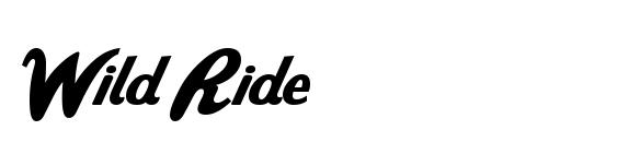 Wild Ride font, free Wild Ride font, preview Wild Ride font