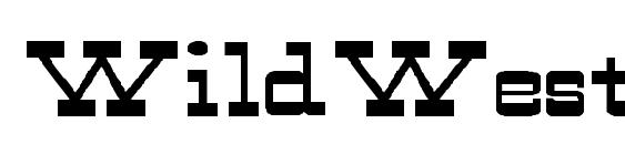 WildWest Normal Ex font, free WildWest Normal Ex font, preview WildWest Normal Ex font