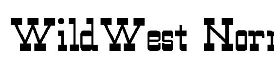 Шрифт WildWest Normal