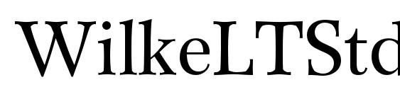 WilkeLTStd Roman font, free WilkeLTStd Roman font, preview WilkeLTStd Roman font