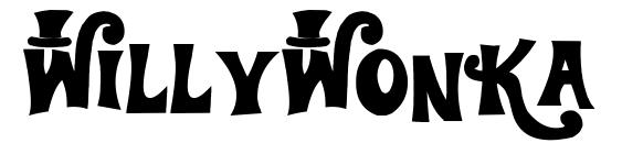 WillyWonka Font, Monogram Fonts