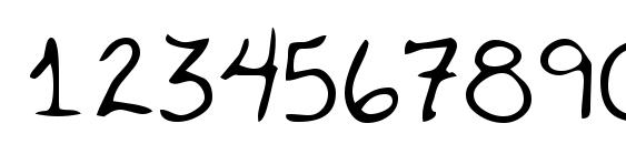 Wiltonshand regular Font, Number Fonts