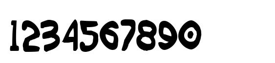 Wimp Out Condensed Font, Number Fonts