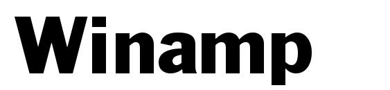 шрифт Winamp, бесплатный шрифт Winamp, предварительный просмотр шрифта Winamp