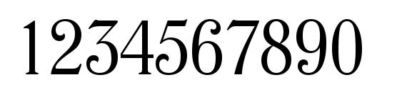 Windsor Light Condensed BT Font, Number Fonts