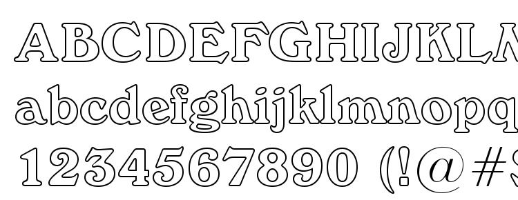 glyphs Windsor Outline BT font, сharacters Windsor Outline BT font, symbols Windsor Outline BT font, character map Windsor Outline BT font, preview Windsor Outline BT font, abc Windsor Outline BT font, Windsor Outline BT font