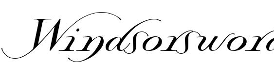 Windsorsword Font, Handwriting Fonts