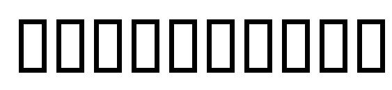 Wingdings regular Font, Number Fonts