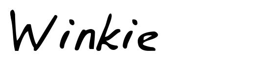 шрифт Winkie, бесплатный шрифт Winkie, предварительный просмотр шрифта Winkie
