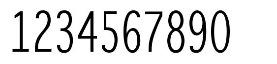 Winterthurcondensed Font, Number Fonts