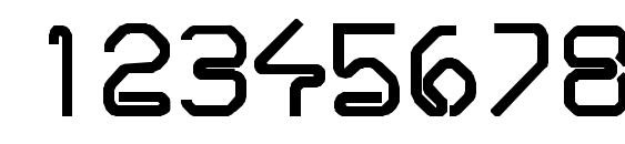 Wirocapsssk regular Font, Number Fonts