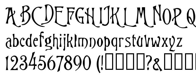 glyphs Wizard font, сharacters Wizard font, symbols Wizard font, character map Wizard font, preview Wizard font, abc Wizard font, Wizard font