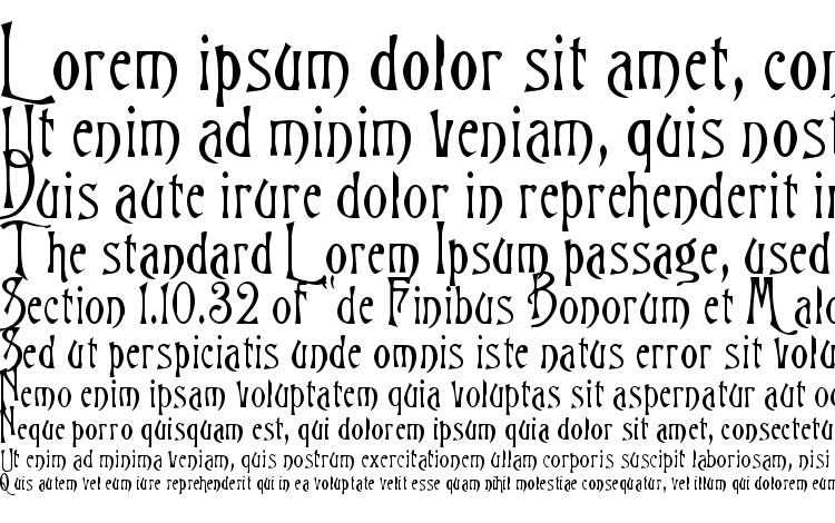 specimens Wizard font, sample Wizard font, an example of writing Wizard font, review Wizard font, preview Wizard font, Wizard font