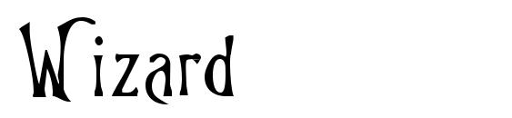 шрифт Wizard, бесплатный шрифт Wizard, предварительный просмотр шрифта Wizard