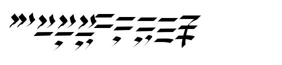 WizardSpeak Font, Number Fonts
