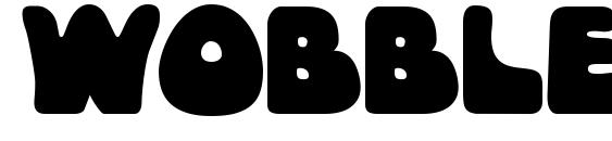 шрифт Wobbles (1), бесплатный шрифт Wobbles (1), предварительный просмотр шрифта Wobbles (1)