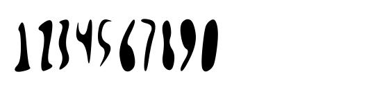 Woh Font, Number Fonts