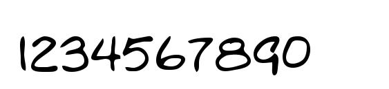 Wolf Regular Font, Number Fonts