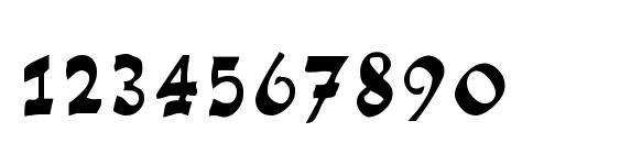 Wolf Font, Number Fonts