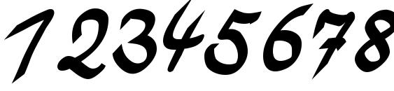 Wolgast Two Bold Font, Number Fonts