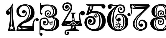 Wonderland Stars Font, Number Fonts