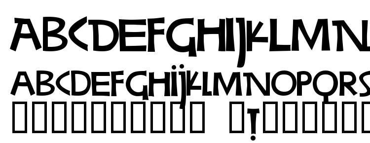 глифы шрифта Woodb, символы шрифта Woodb, символьная карта шрифта Woodb, предварительный просмотр шрифта Woodb, алфавит шрифта Woodb, шрифт Woodb