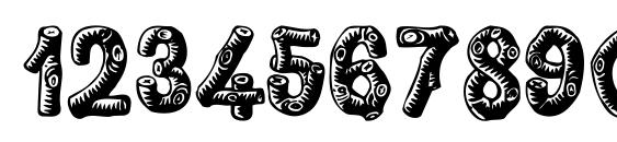 Woodbadge Font, Number Fonts