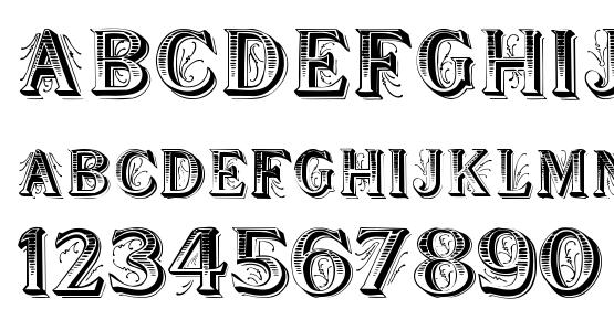 Wooden Ship Decorated Font Download Free / LegionFonts