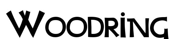 шрифт Woodring Bold, бесплатный шрифт Woodring Bold, предварительный просмотр шрифта Woodring Bold