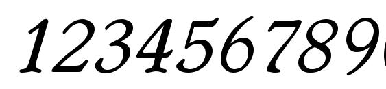 Worcester Italic Font, Number Fonts