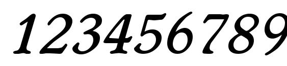 Worchester mediumita Font, Number Fonts