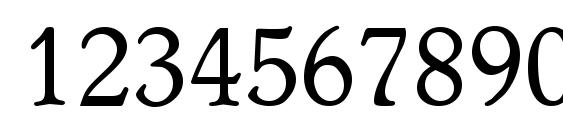 Worchester regular Font, Number Fonts