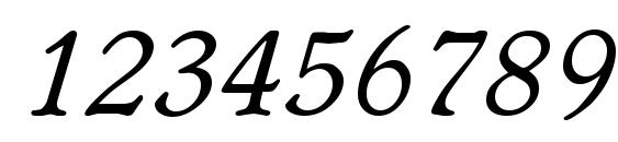 Worchester regularita Font, Number Fonts