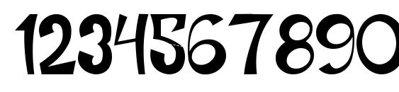 Work or spoon Font, Number Fonts