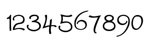 Worstveld Sling Bold Font, Number Fonts