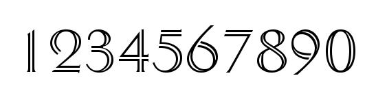 Worthton Font, Number Fonts