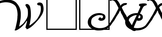шрифт Wrenn Initials Bold, бесплатный шрифт Wrenn Initials Bold, предварительный просмотр шрифта Wrenn Initials Bold