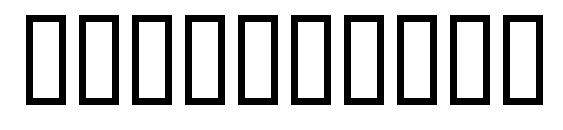 WrennInitialsShadowed Font, Number Fonts