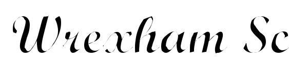 Wrexham Script Light Font, Pretty Fonts