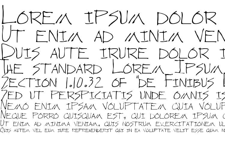 specimens Wundera Regular font, sample Wundera Regular font, an example of writing Wundera Regular font, review Wundera Regular font, preview Wundera Regular font, Wundera Regular font