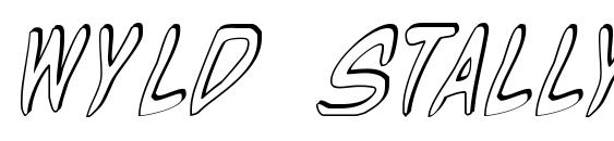 Wyld Stallyns Shadow Font, Sans Serif Fonts