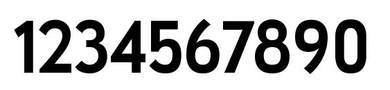 WyvernHv Regular Font, Number Fonts