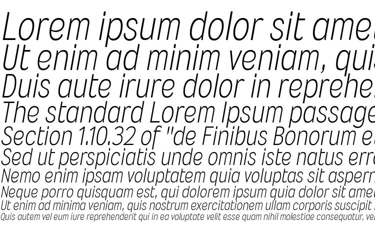 specimens WyvernLt Italic font, sample WyvernLt Italic font, an example of writing WyvernLt Italic font, review WyvernLt Italic font, preview WyvernLt Italic font, WyvernLt Italic font