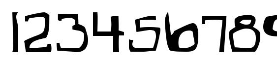 Xaficule oddtype Font, Number Fonts